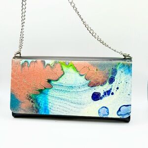 Colorful Abstract Women's Clutch